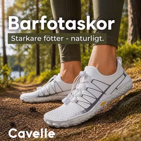 Barfotaskor Sport VIT
