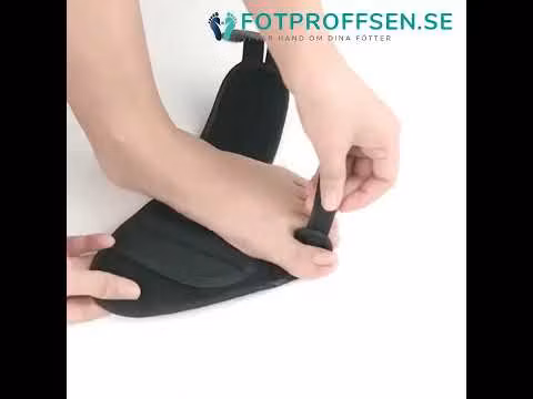 Korrigerande stödskena för hallux valgus i textil 2st
