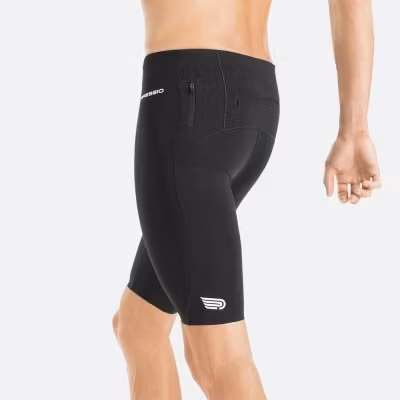 Pressio Mens Run Compression Short - Black