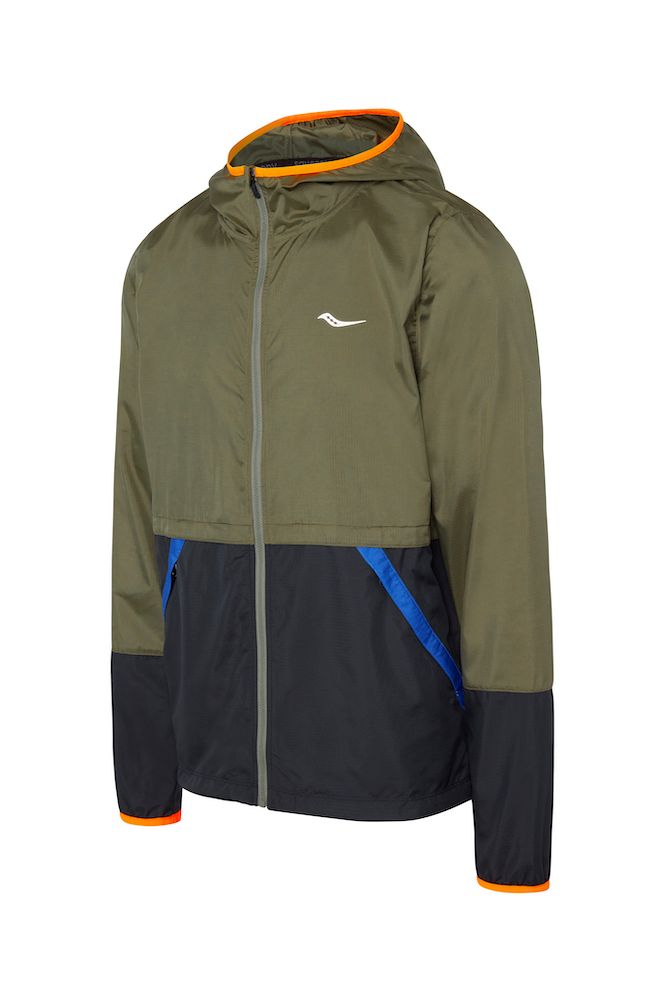 Saucony Packaway Jacket - Rockface (Herr)