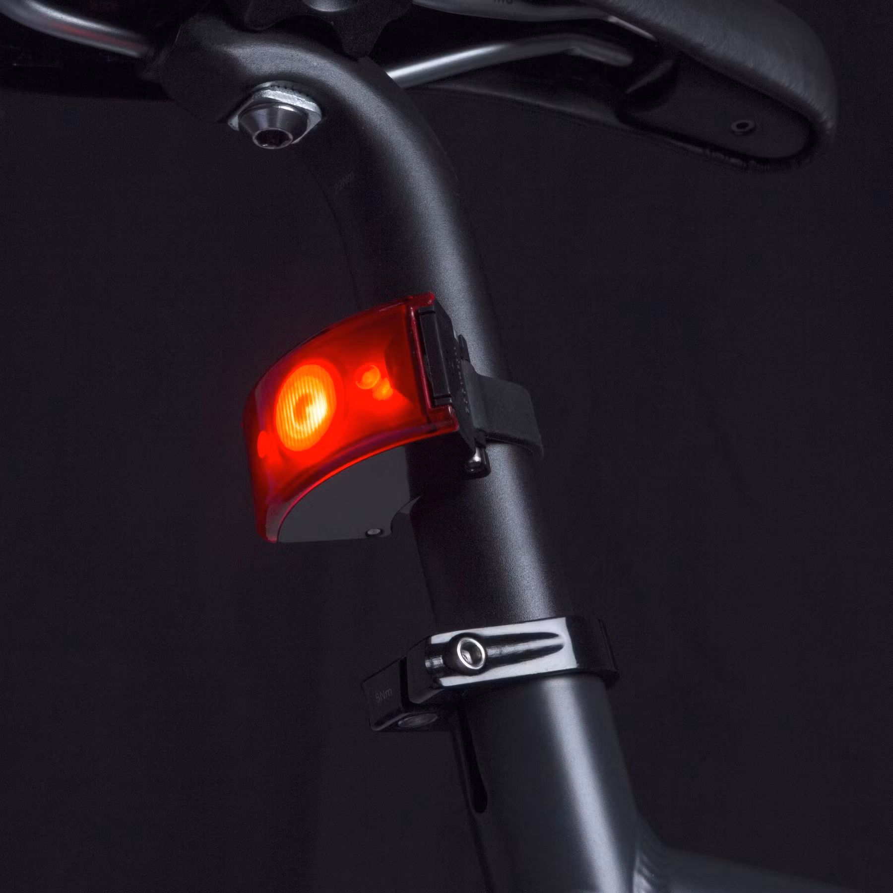 Bookman Curve Rear Light - Black
