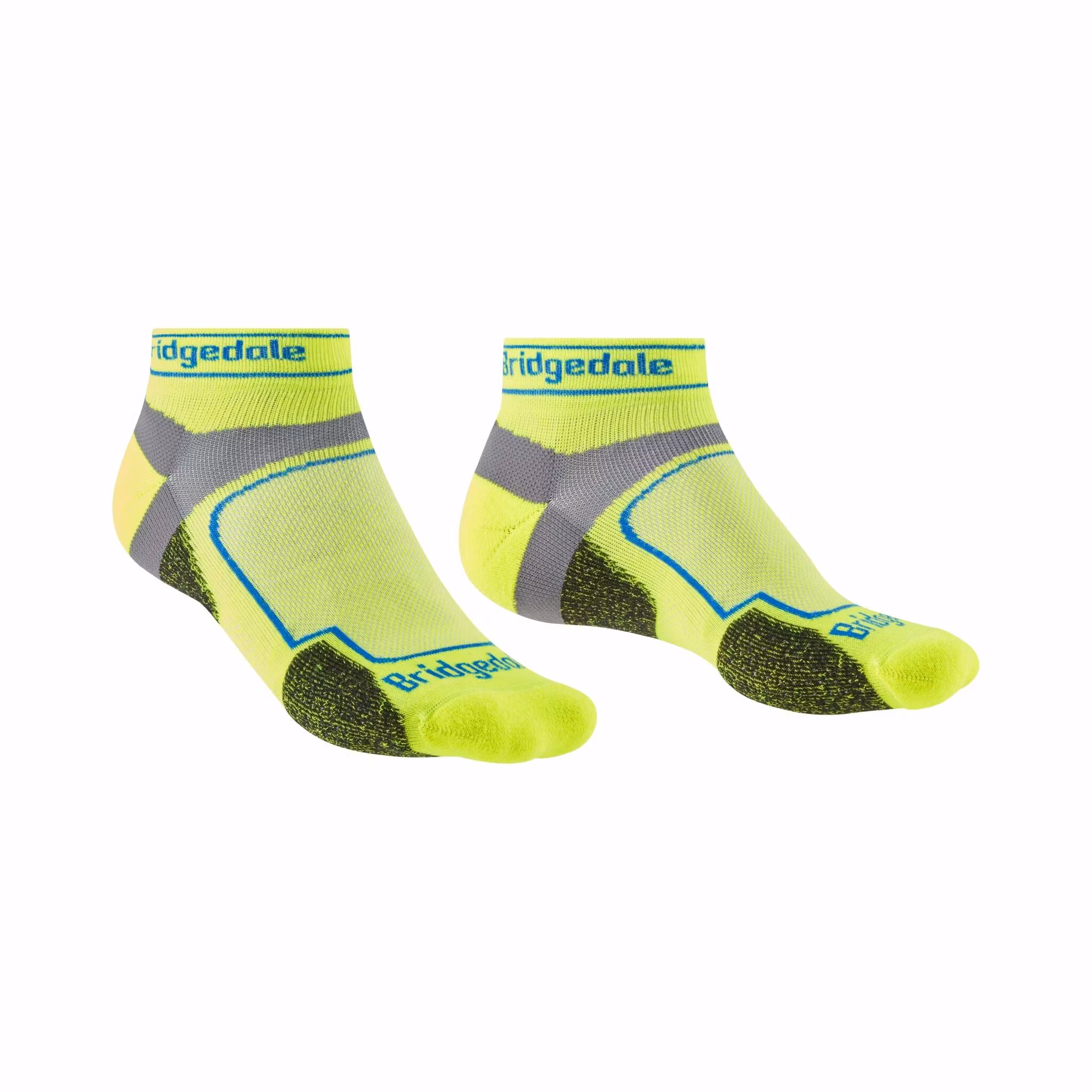 Bridgedale Trail Run Ultra Light T2 Coolmax Sport Low (Herr) - Yellow