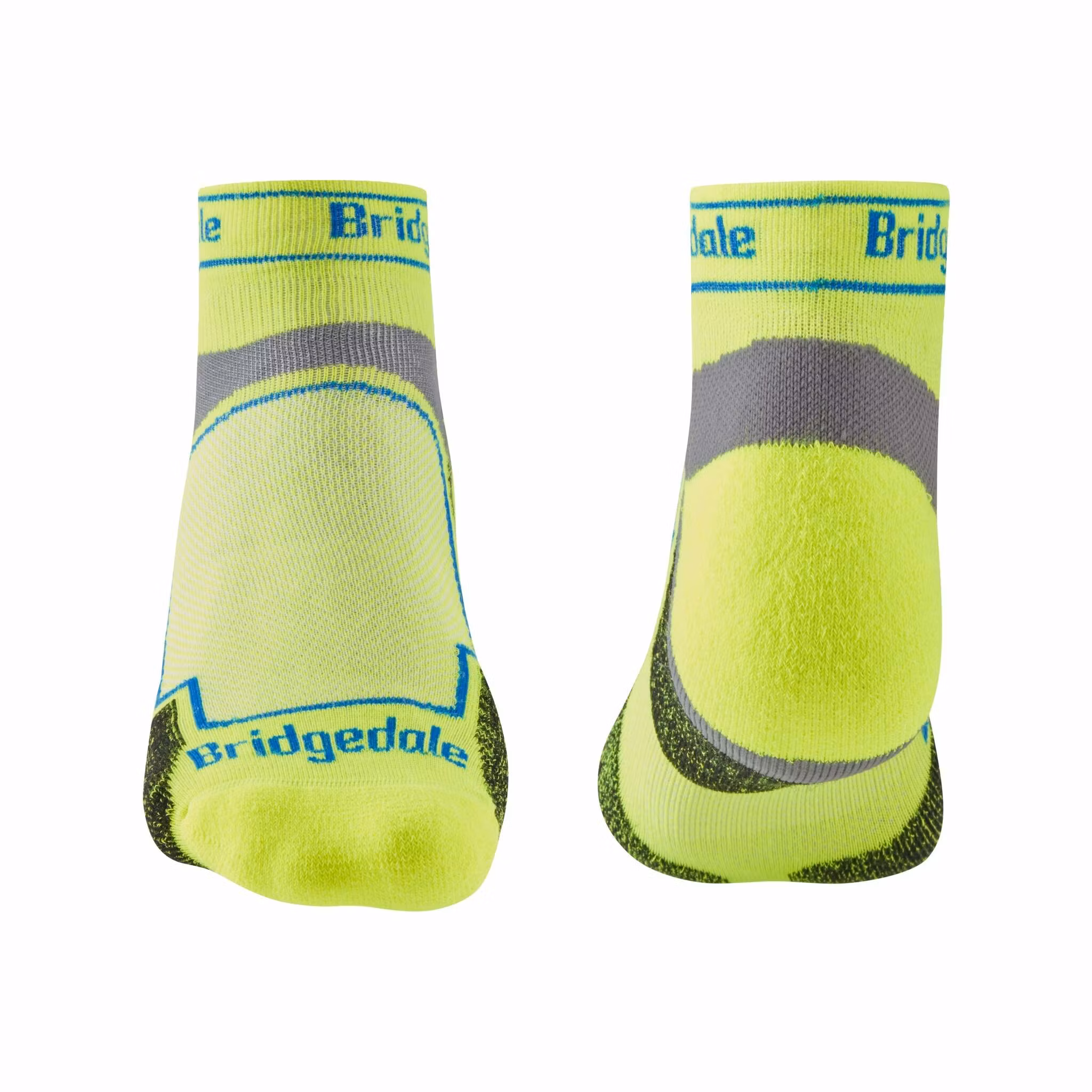 Bridgedale Trail Run Ultra Light T2 Coolmax Sport Low (Herr) - Yellow