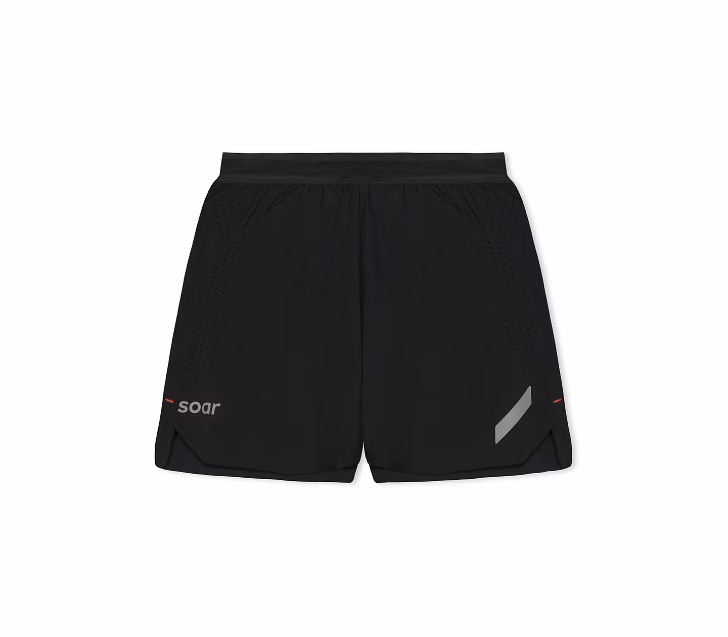 Soar Running Run Shorts Black (herr)