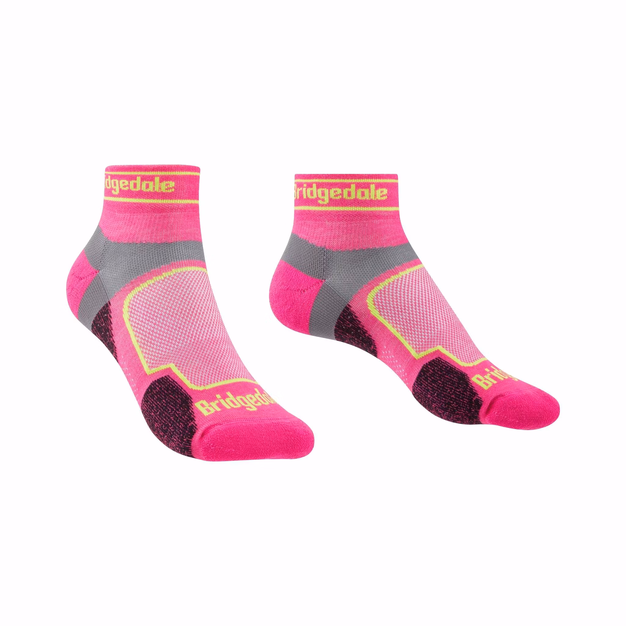 Bridgedale Trail Run Ultra Light T2 Coolmax Sport Low (Dam) - Shade Pink