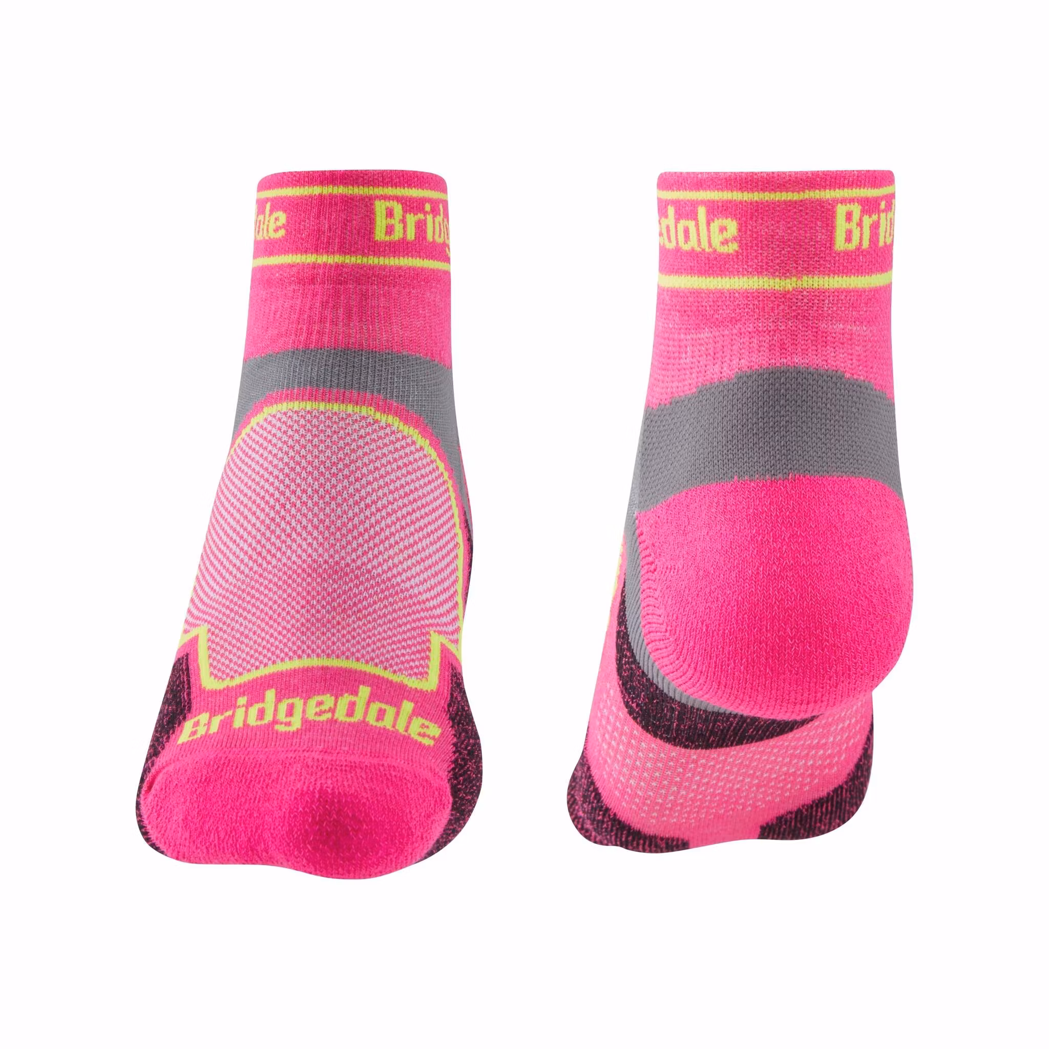 Bridgedale Trail Run Ultra Light T2 Coolmax Sport Low (Dam) - Shade Pink