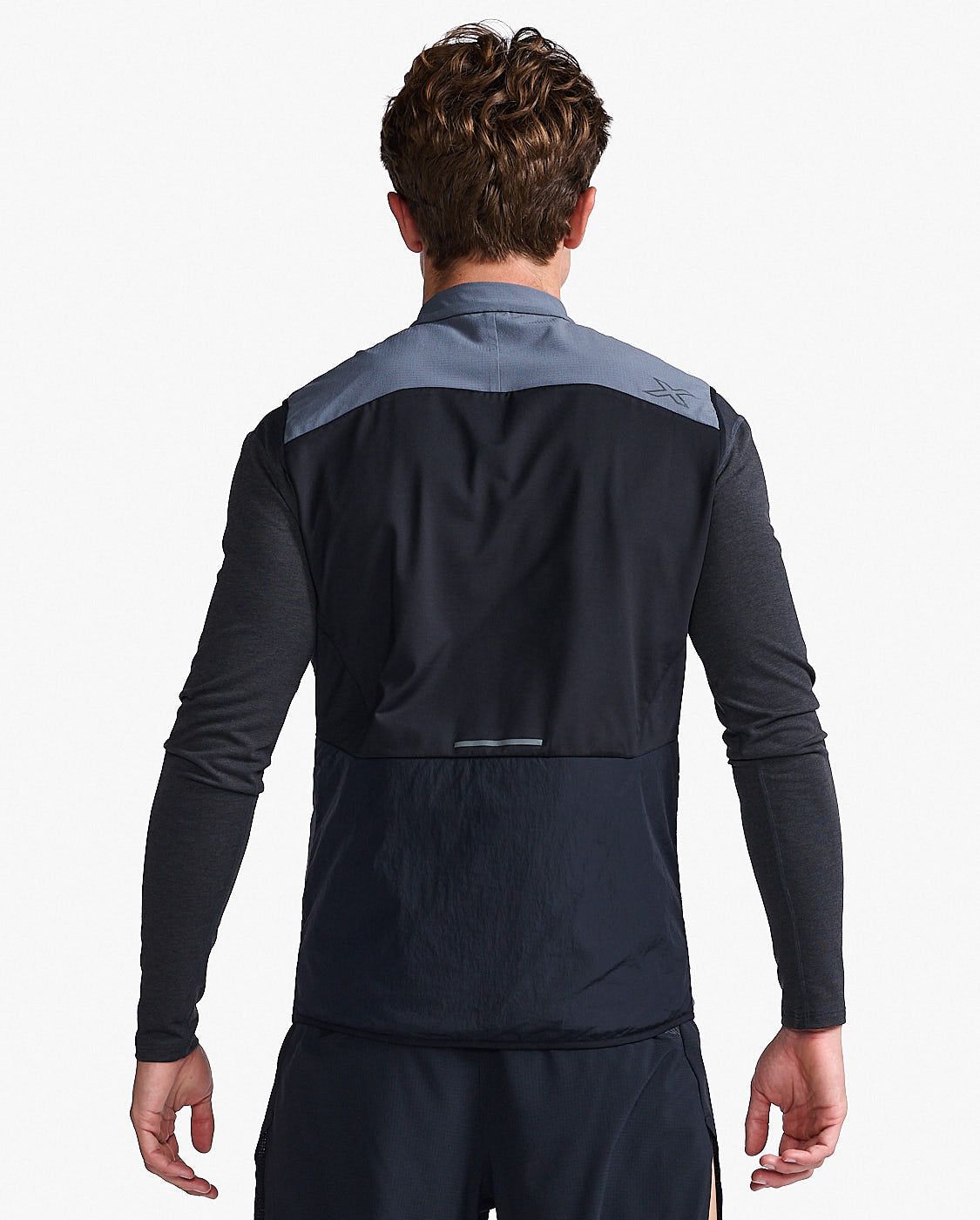 2XU Light Speed Hybrid Vest (Herr) - Black/Turbulence