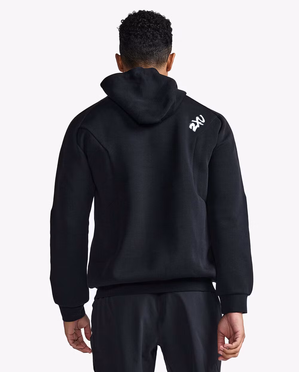 2XU Motion Hoodie (Herr) - Black/White