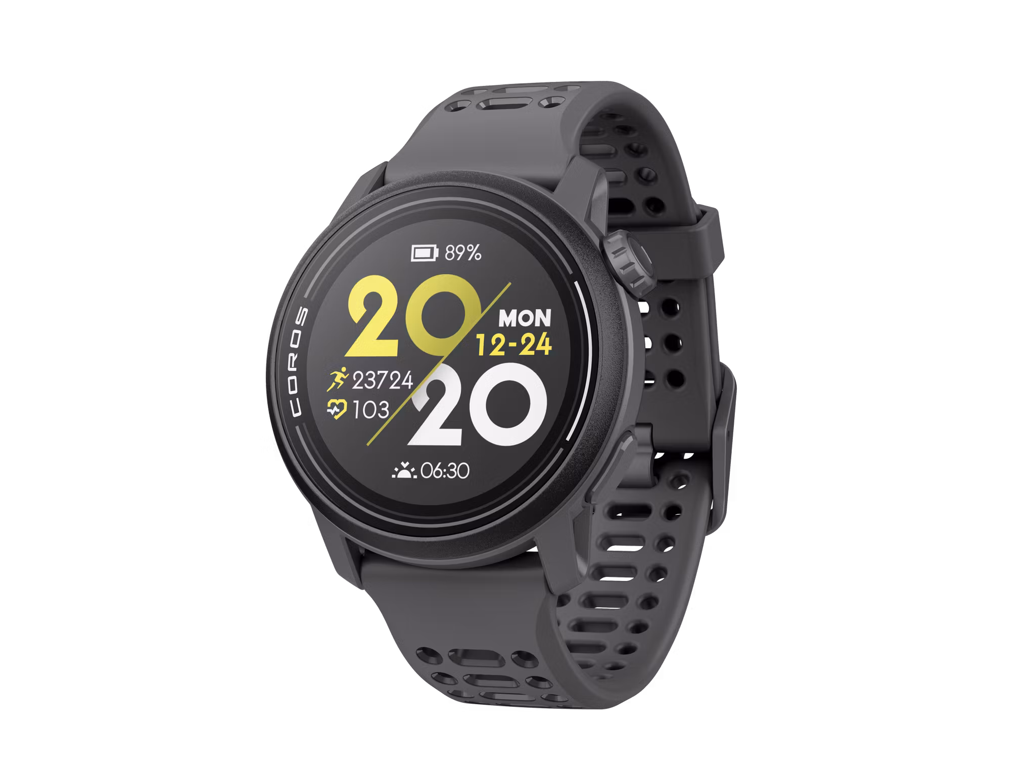 Coros Pace 3 Silicone Black