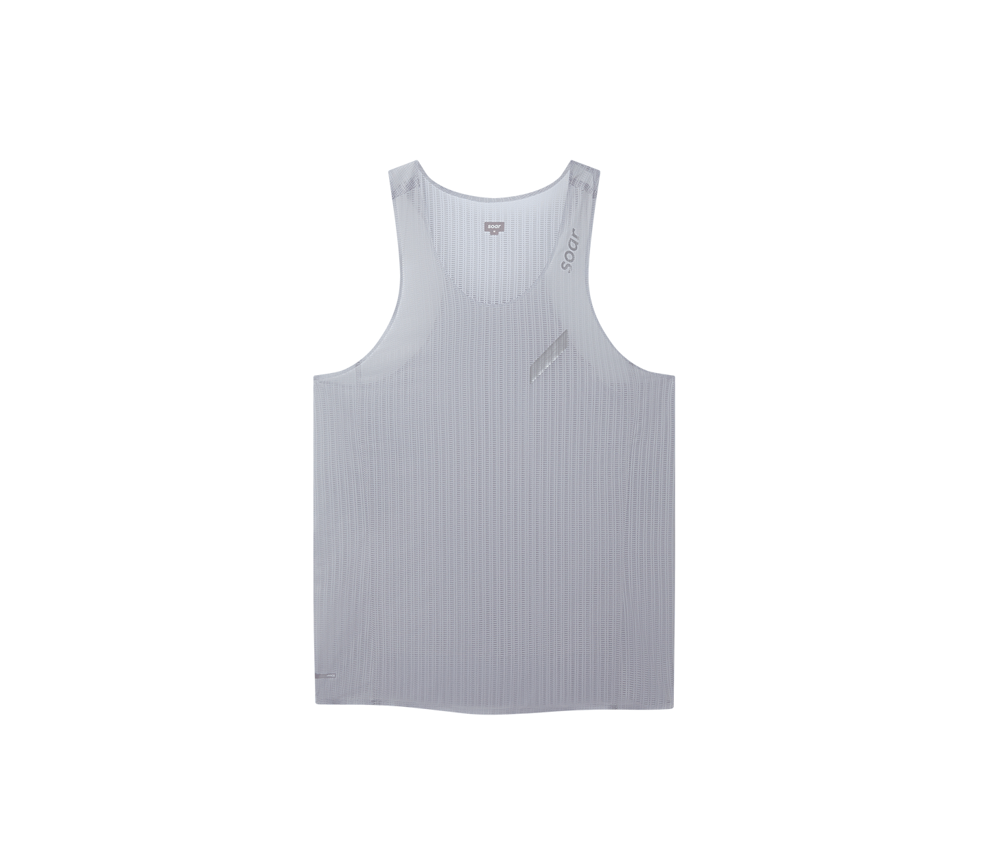 Soar Running Race Vest (herr) - Grey