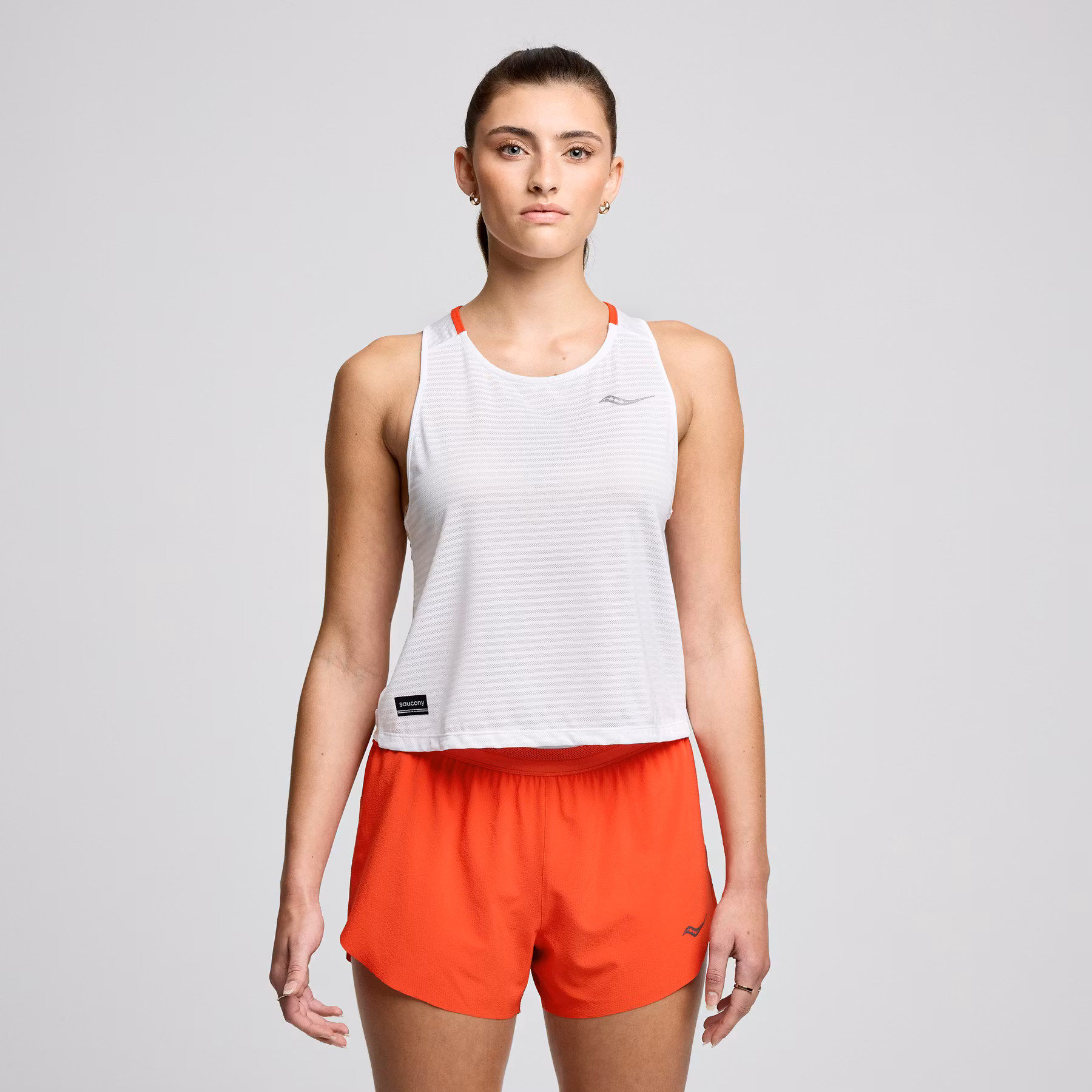 Saucony Kinvara Tank (Dam) - White