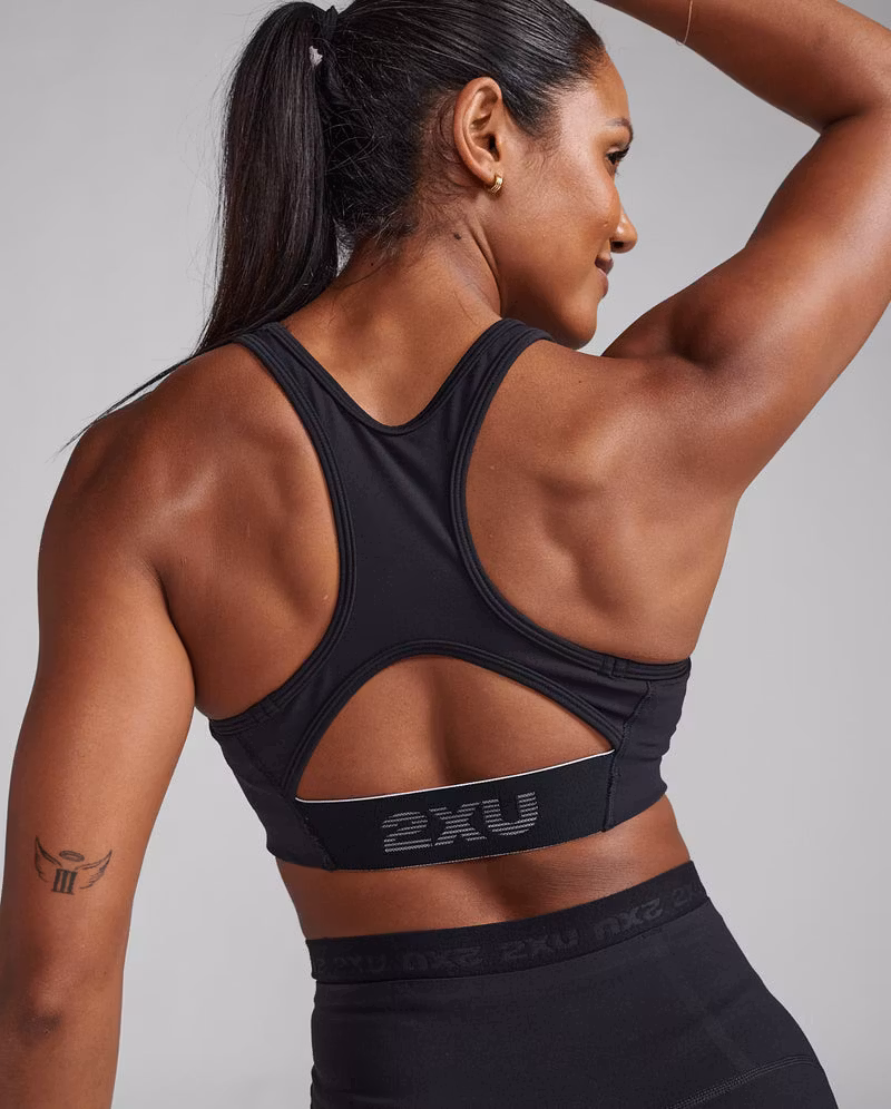 2XU Motion Racerback Bra - Black/Black (Dam)