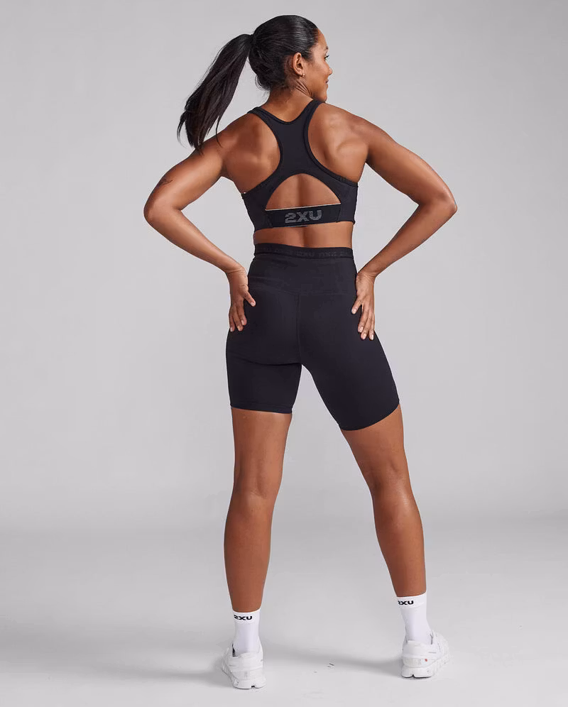 2XU Motion Racerback Bra - Black/Black (Dam)