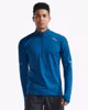 2XU Aero 1/2 Zip (Herr) - Majol/Silver Reflective