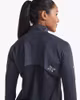 2XU Aero 1/2 Zip (Dam) - Black/Silver Reflective