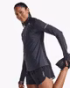 2XU Aero 1/2 Zip (Dam) - Black/Silver Reflective