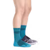 Darn Tough Element - Run Micro Crew Lightweight with cushion (Dam) - Cyan