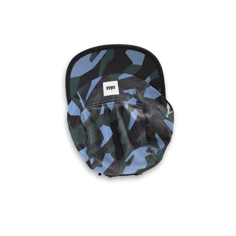 VÅGA Club Cap Limited Edition Black/Khaki Green/Postal Blue