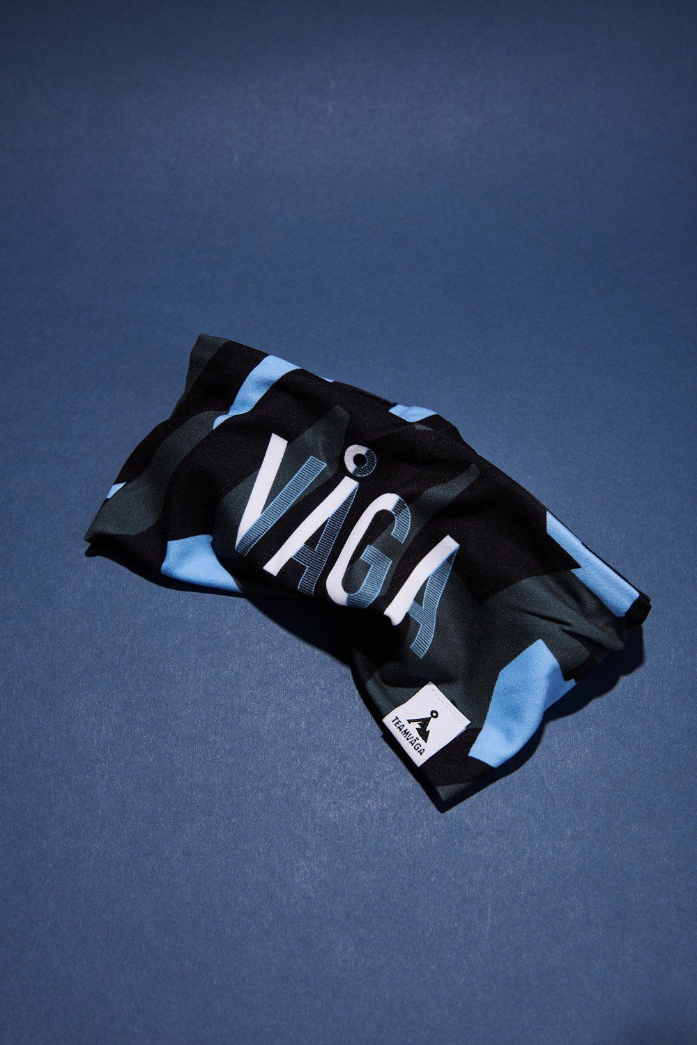 VÅGA Headband Limited Edition Black/Khaki Green/Postal Blue