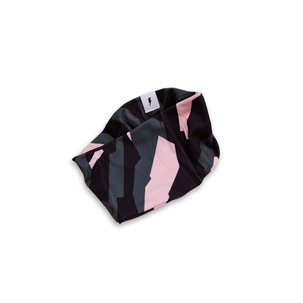 VÅGA Headband Limited Edition Black/Khaki Green/Pink