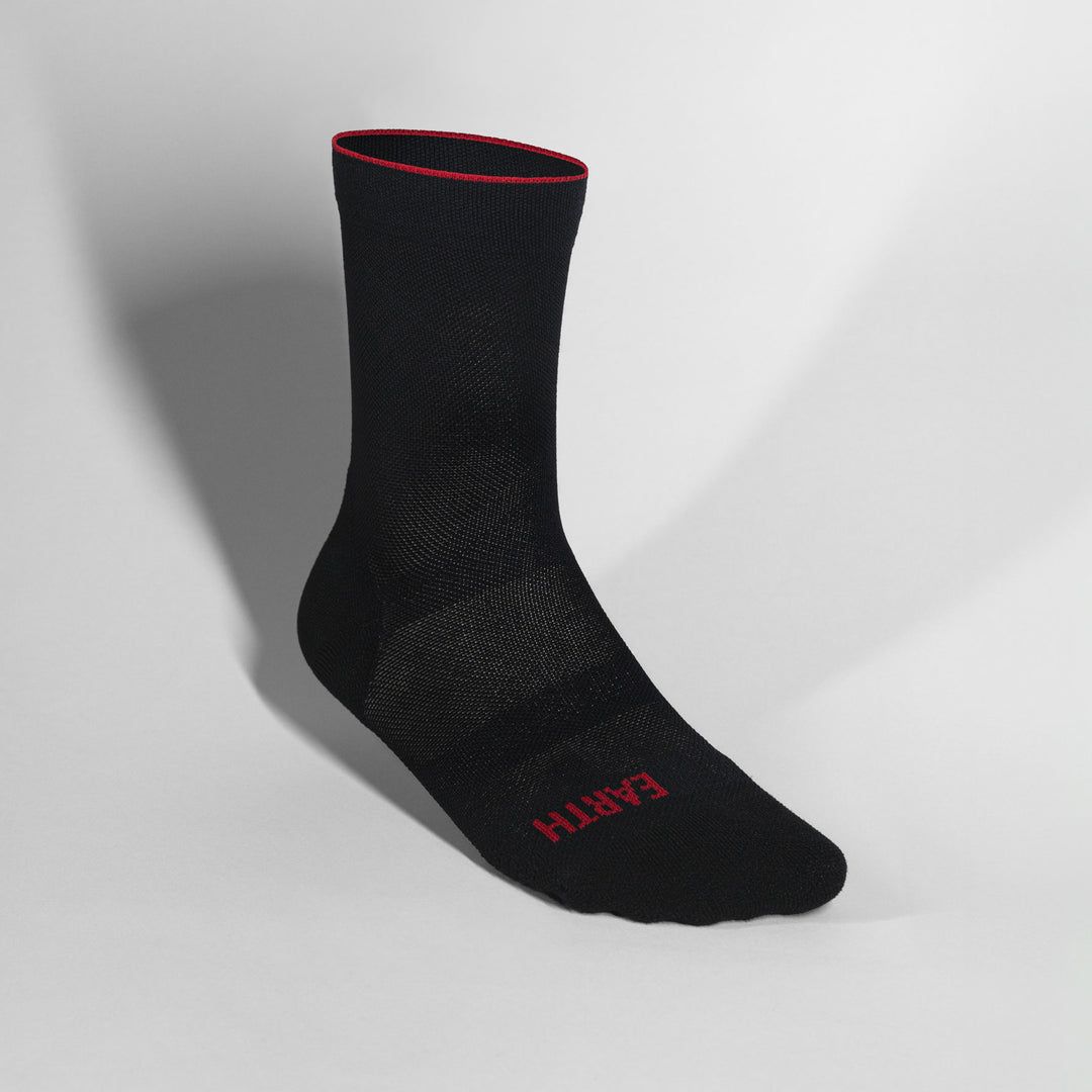 Near Earth - The Race Day Sock - Black