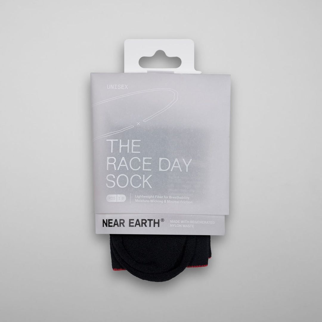 Near Earth - The Race Day Sock - Black