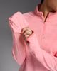 2XU Ignition 1/4 Zip (Dam) - Pink Glow/Silver Reflective