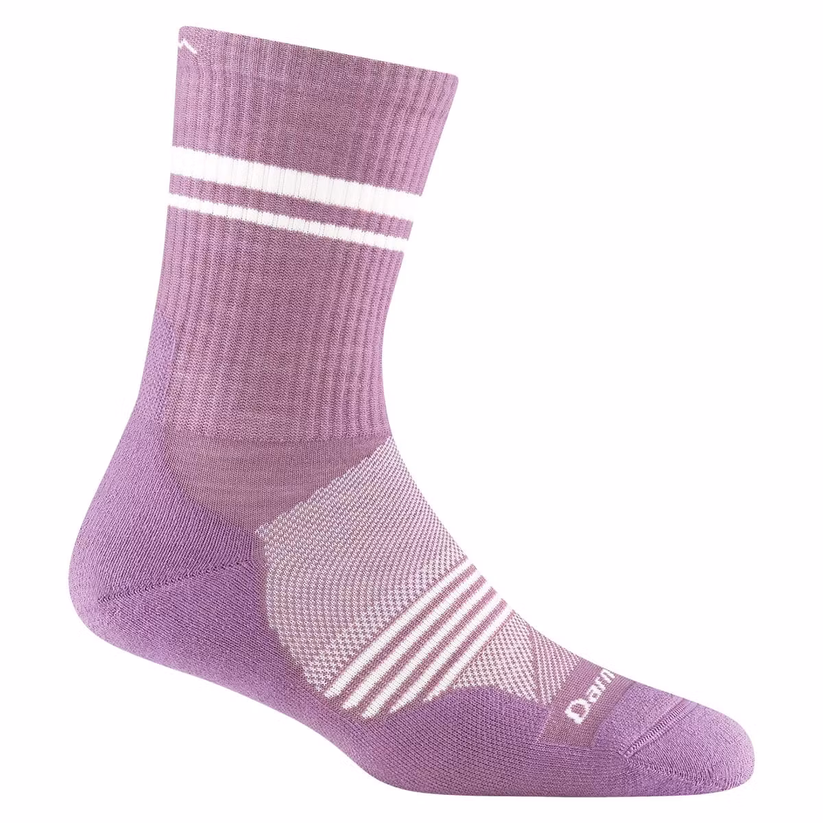 Darn Tough Element - Run Micro Crew Lightweight with cushion (Dam) - Violet
