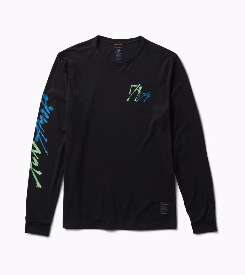 Roark Run Amok Mathis Core Long Sleeve (Herr) - Black Fjord