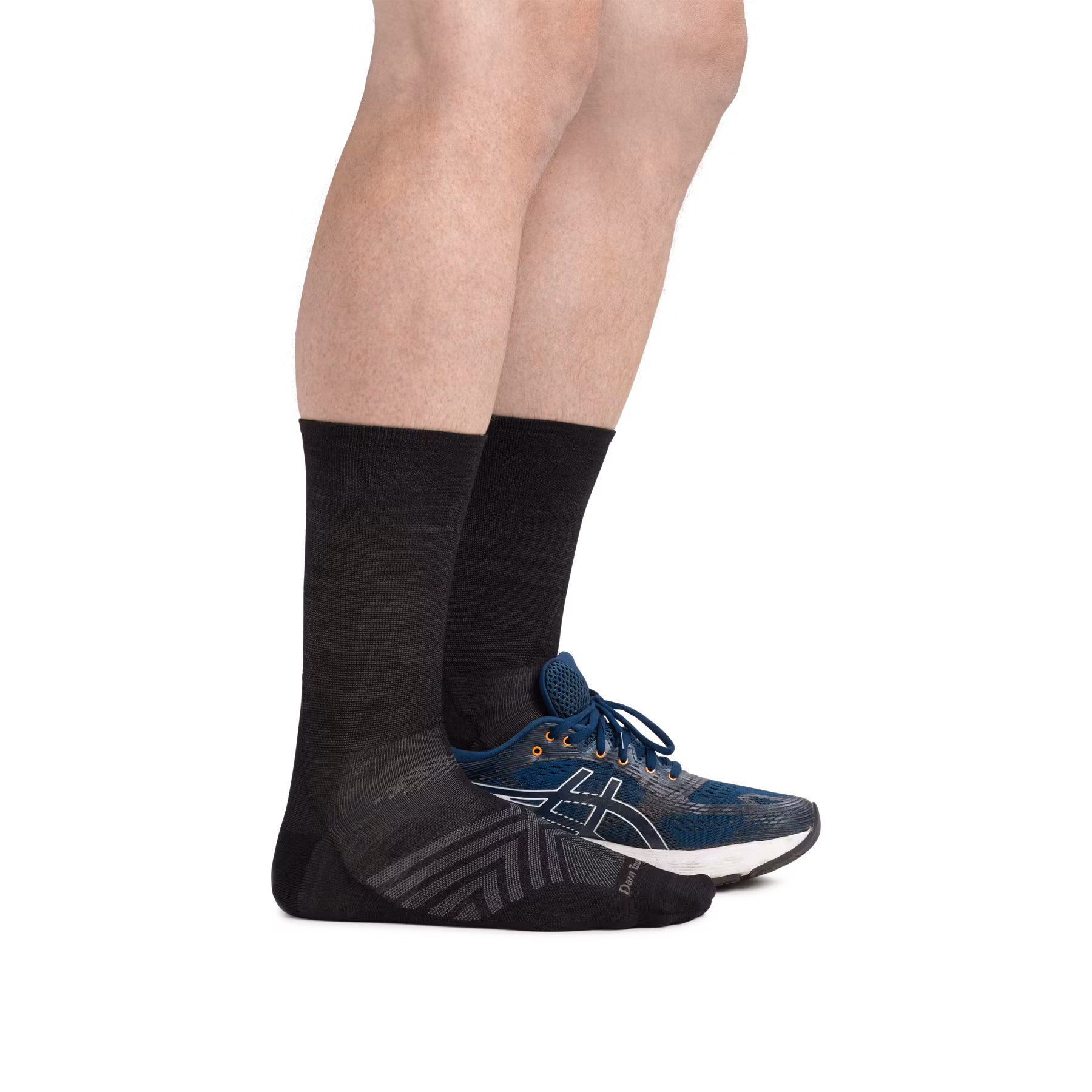 Darn Tough Run - Micro Crew - Ultra-Lightweight (Herr) - Black