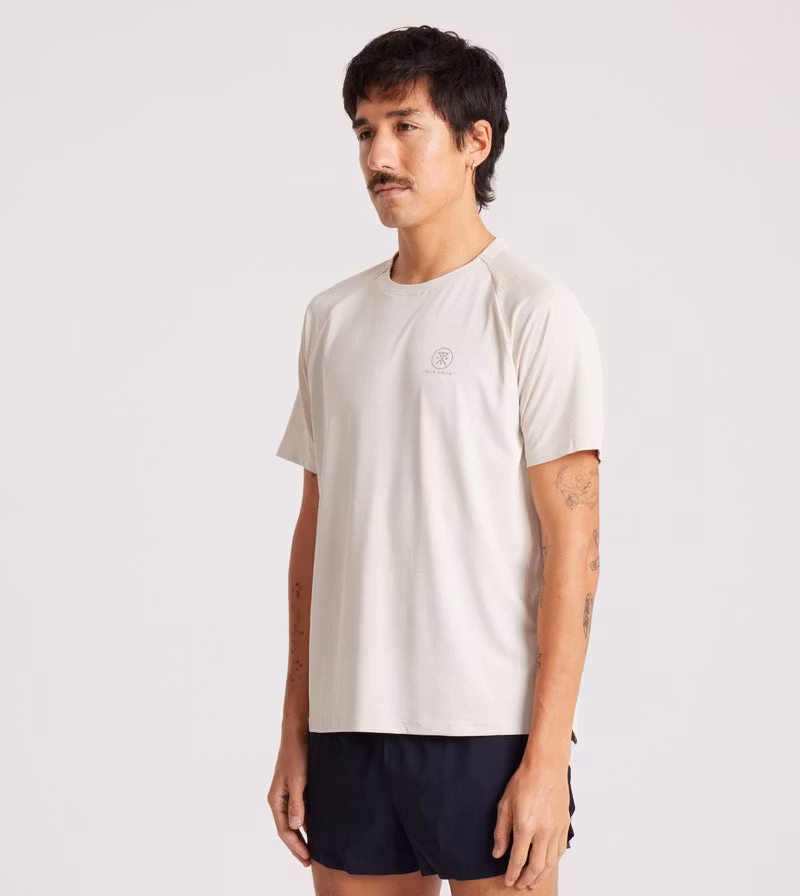 Roark Run Amok Alta Elite Short Sleeve (Herr) - Moonstone