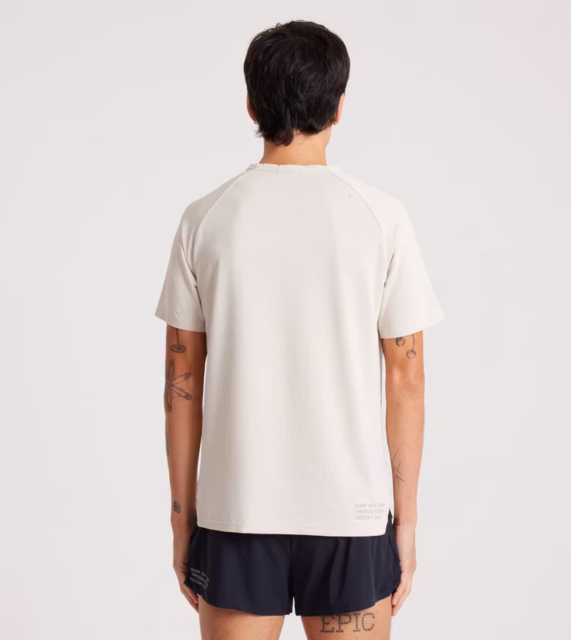 Roark Run Amok Alta Elite Short Sleeve (Herr) - Moonstone