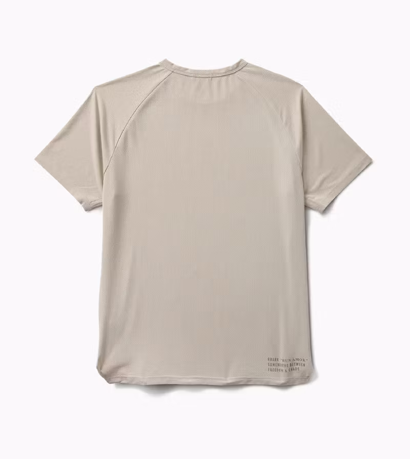 Roark Run Amok Alta Elite Short Sleeve (Herr) - Moonstone