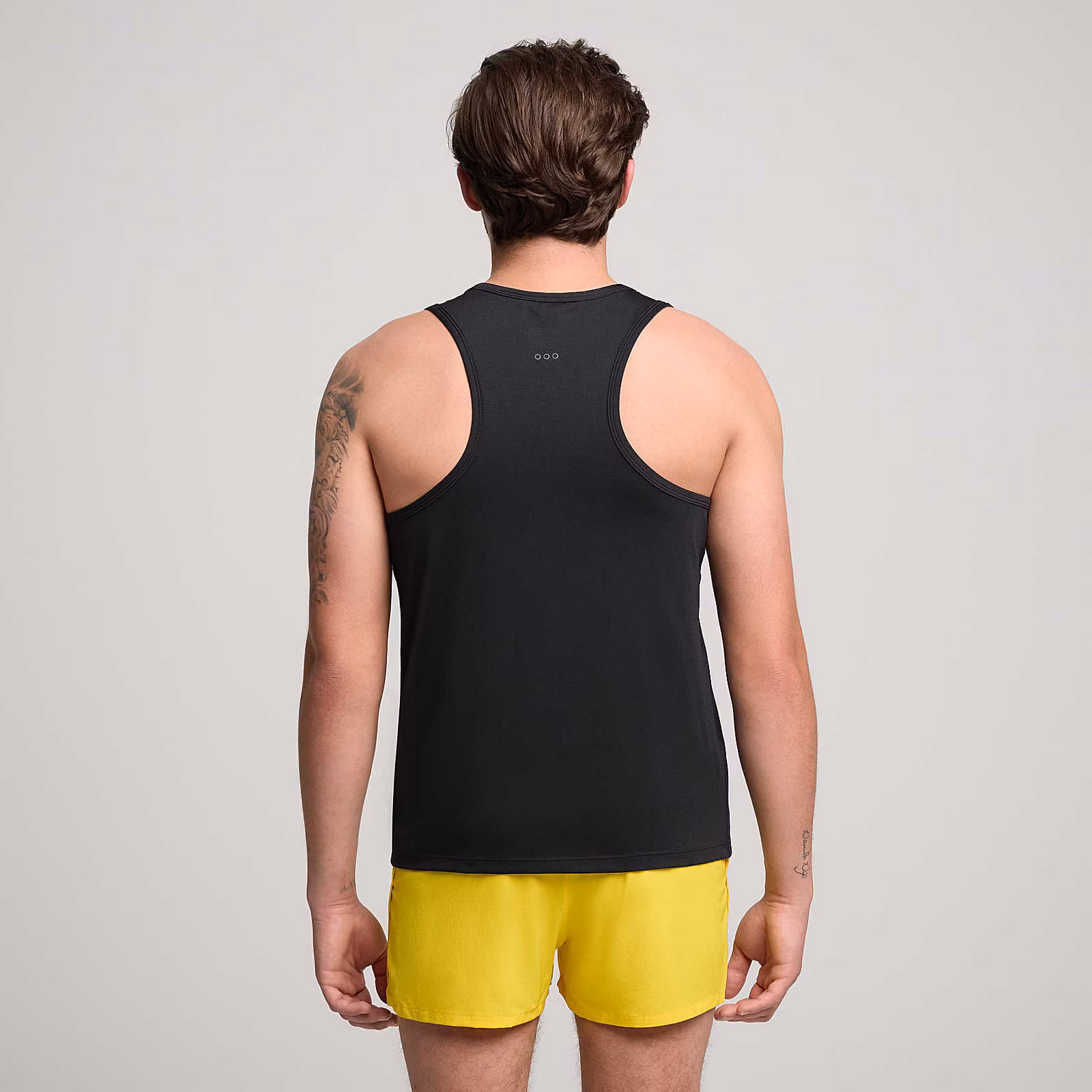 Saucony Stopwatch Singlet (herr) - Svart
