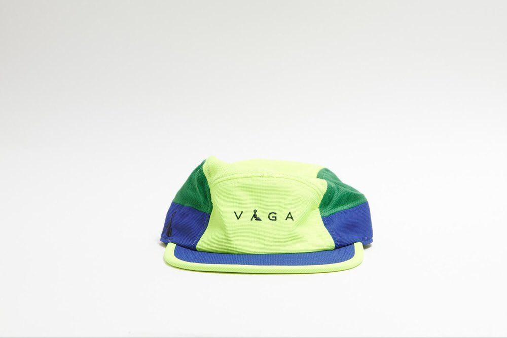 VÅGA Club Cap Neon Yellow/Green/Blue/Navy Blue