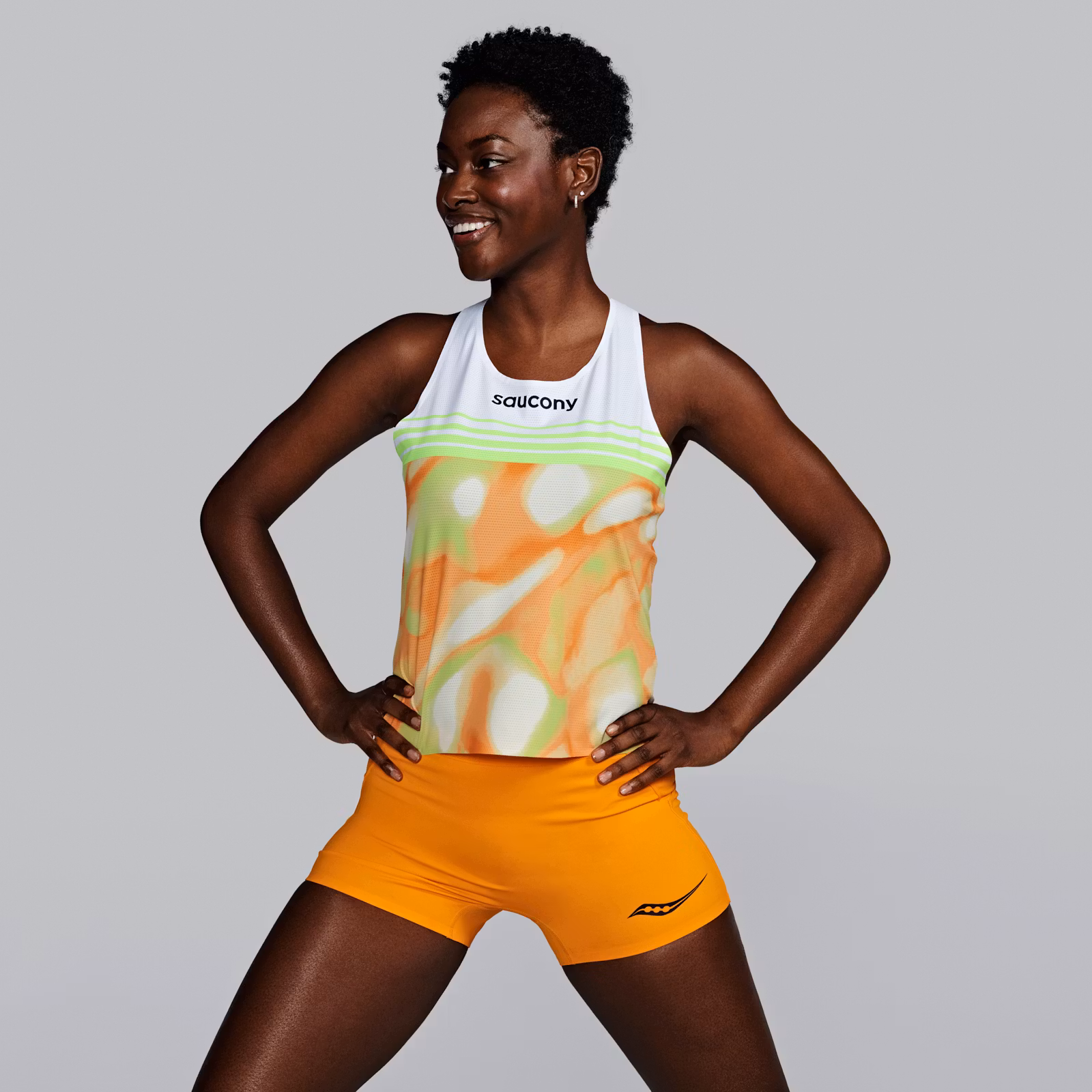 Saucony Elite Singlet (Dam) - Peel