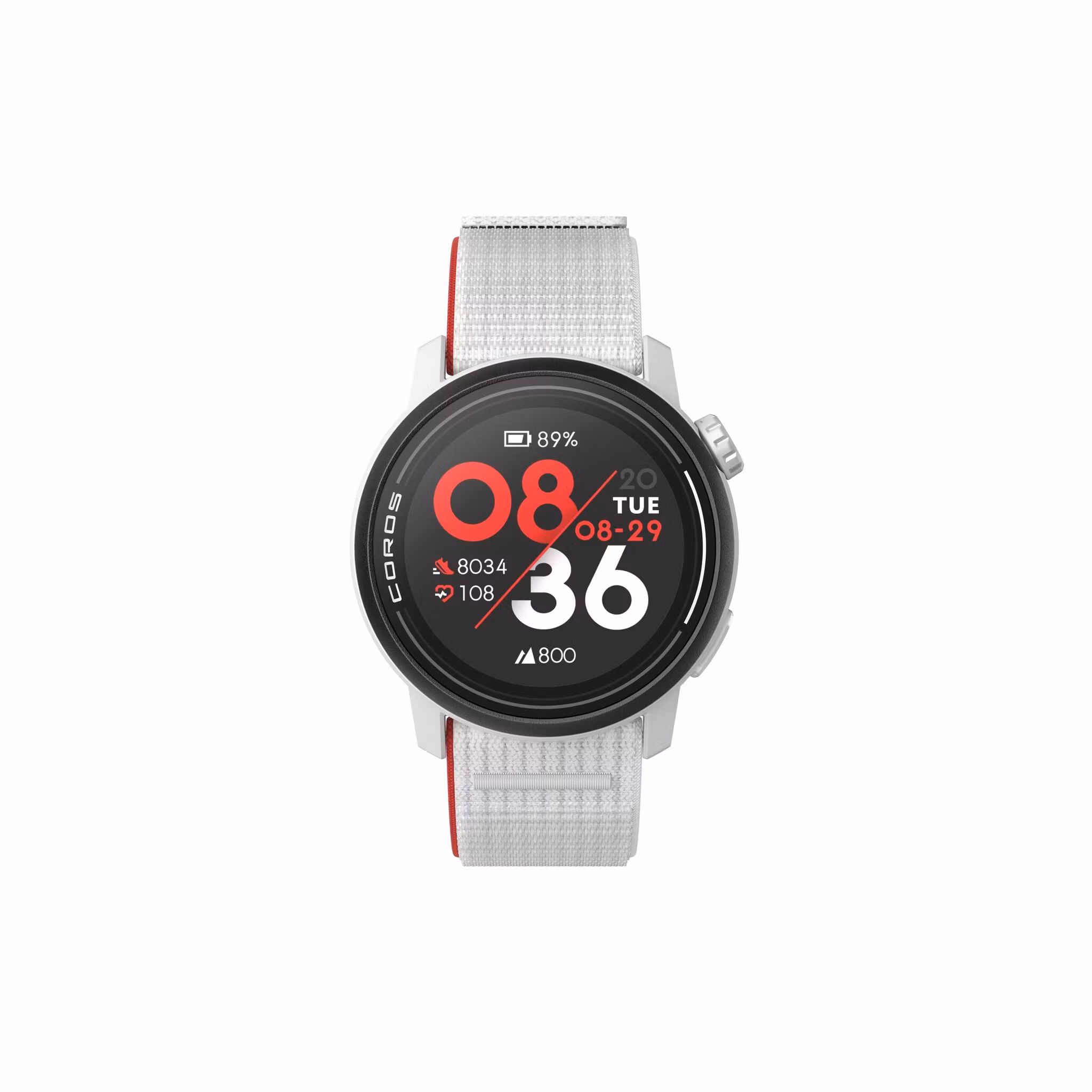 Coros Pace 3 Nylon Chalk (White)