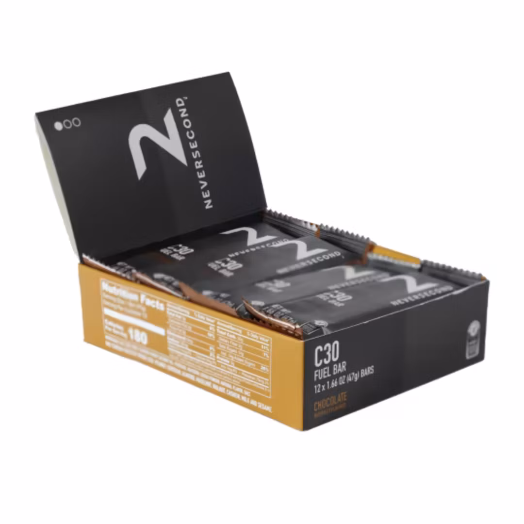 Neversecond C30 Fuel Bar - Chocolate - Hel låda 12 st