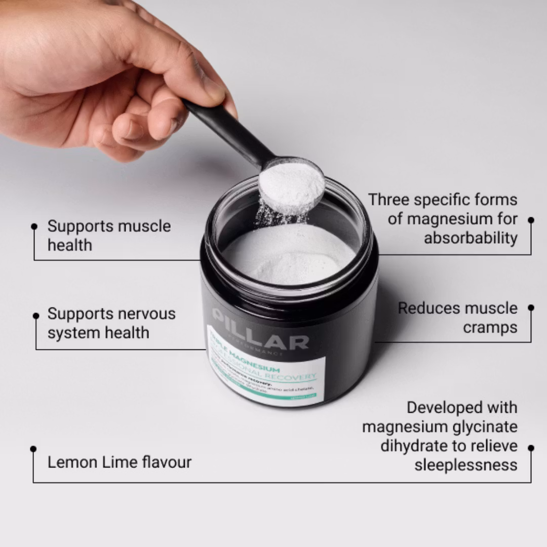 Pillar Performance Triple Magnesium - Lemon Lime jar