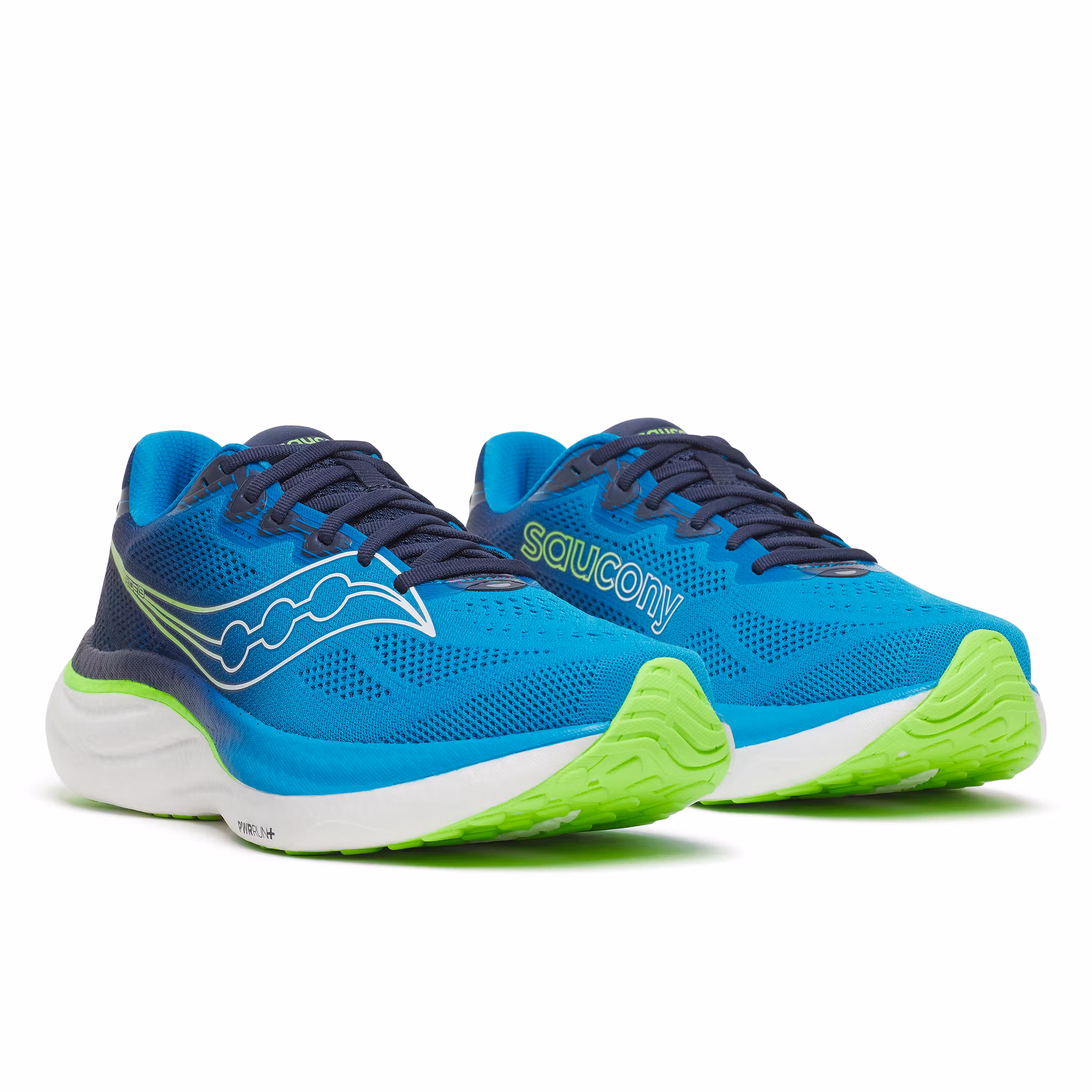Saucony Ride 19 (Herr) - Cobalt/Slime