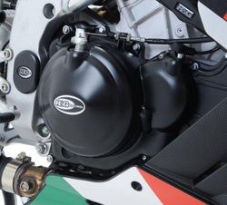 RHS engine case cover R&G , Aprilia 15-20