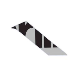 Sticker ramsida Svart -2H003028