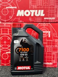 Motul 7100 10w50 4L * 1st HiFlo Oljefilter ingår *