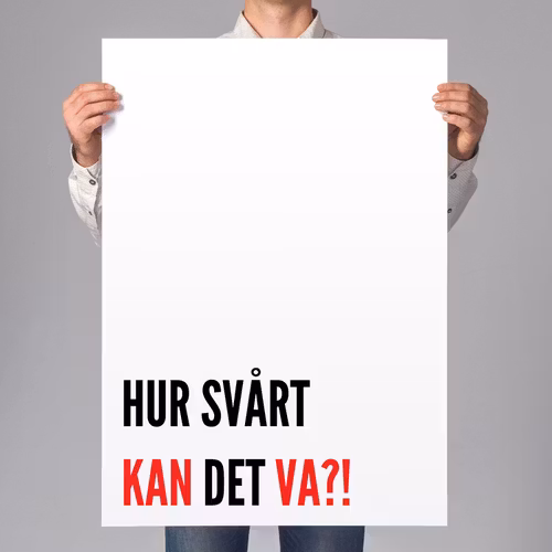 Hur svårt kan det va?!