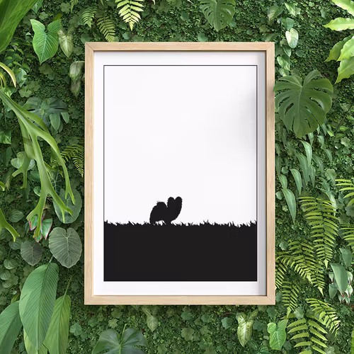 Papillon 30x40 cm