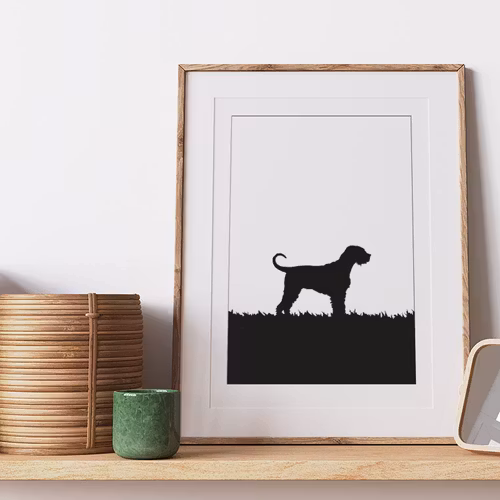 Riesenschnauzer 30x40 cm
