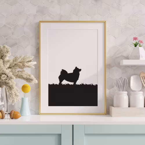 Samojed 30x40 cm