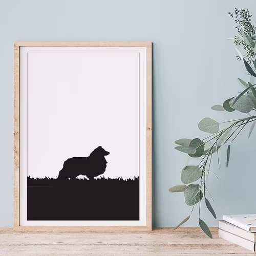 Shetland Sheepdog 30x40 cm