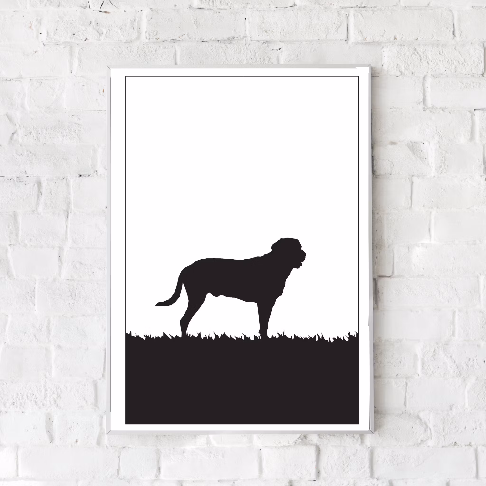 Broholmer poster 30x40 cm