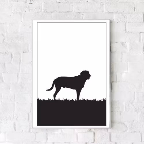 Broholmer poster 30x40 cm